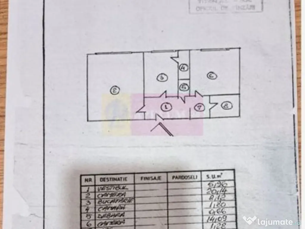 Vanzare apartament 2 camere Nerva Traian-adiacent 