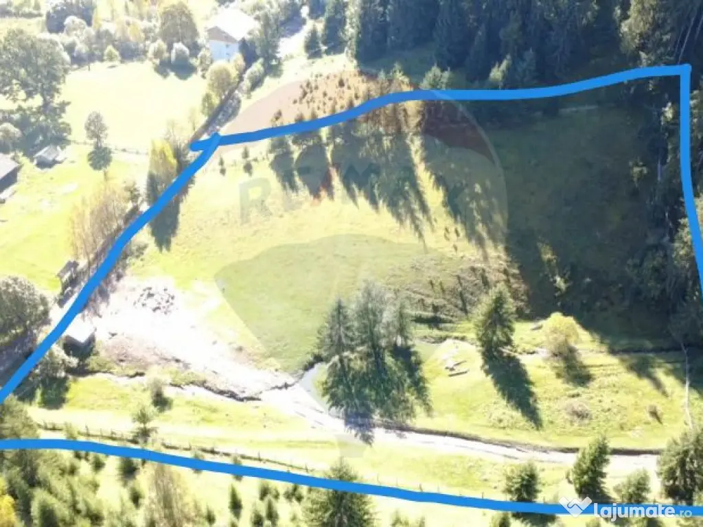 Teren 9555mp, din care 6120m.intravilan Vatra Dornei.