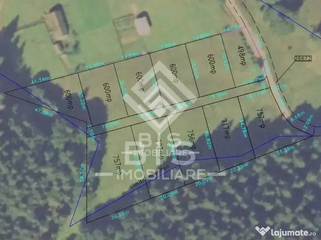 Teren intravilan parcelabil- Colibița, investitie