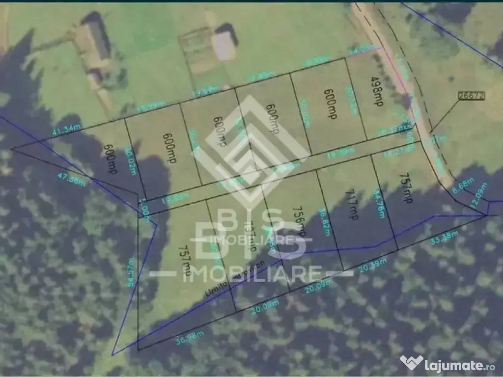 Teren intravilan parcelabil- Colibița, investitie 