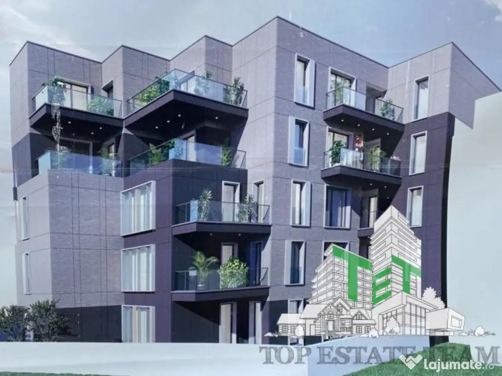 Apartament cu 3 camere si terasa, bloc Boutique, central, z 