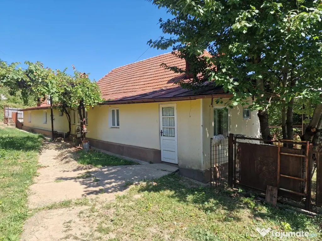 Casa in mediu rural cu teren 