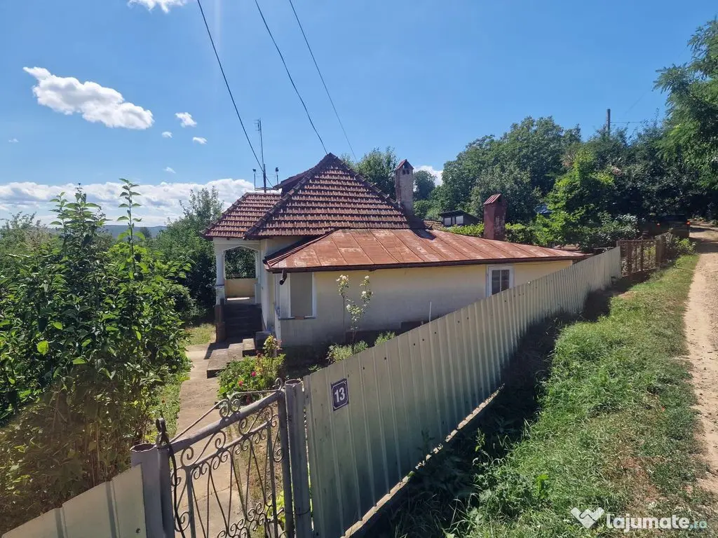 Casa in mediu rural cu teren 
