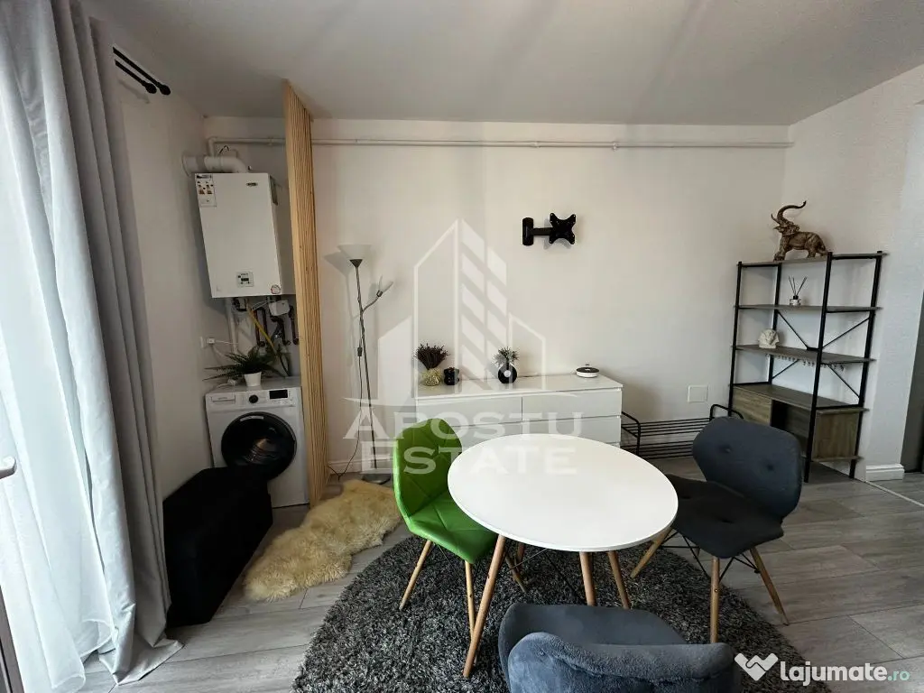 Apartament 1 camera, centrala proprie, loc de parcare, Gi...