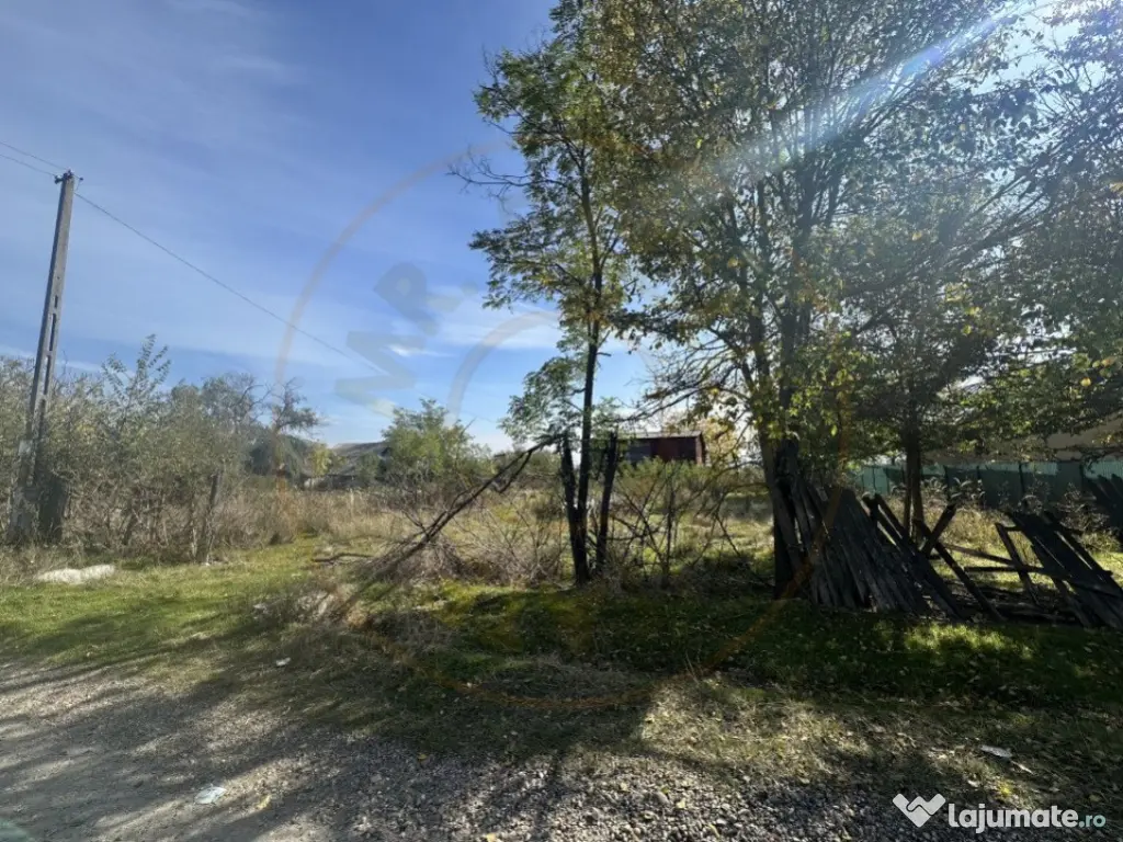 Teren 5216 mp la drum principal com. Ratesti 