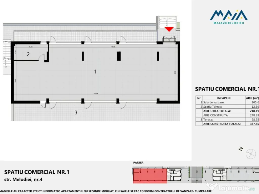 Spatiu comercial imobil nou Cluj | Pretabil birouri, market,