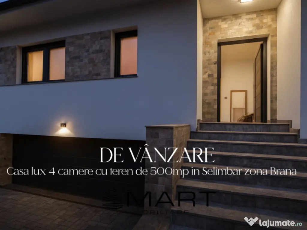 Casa Individuala 4 camere + 500mp teren in Selimbar