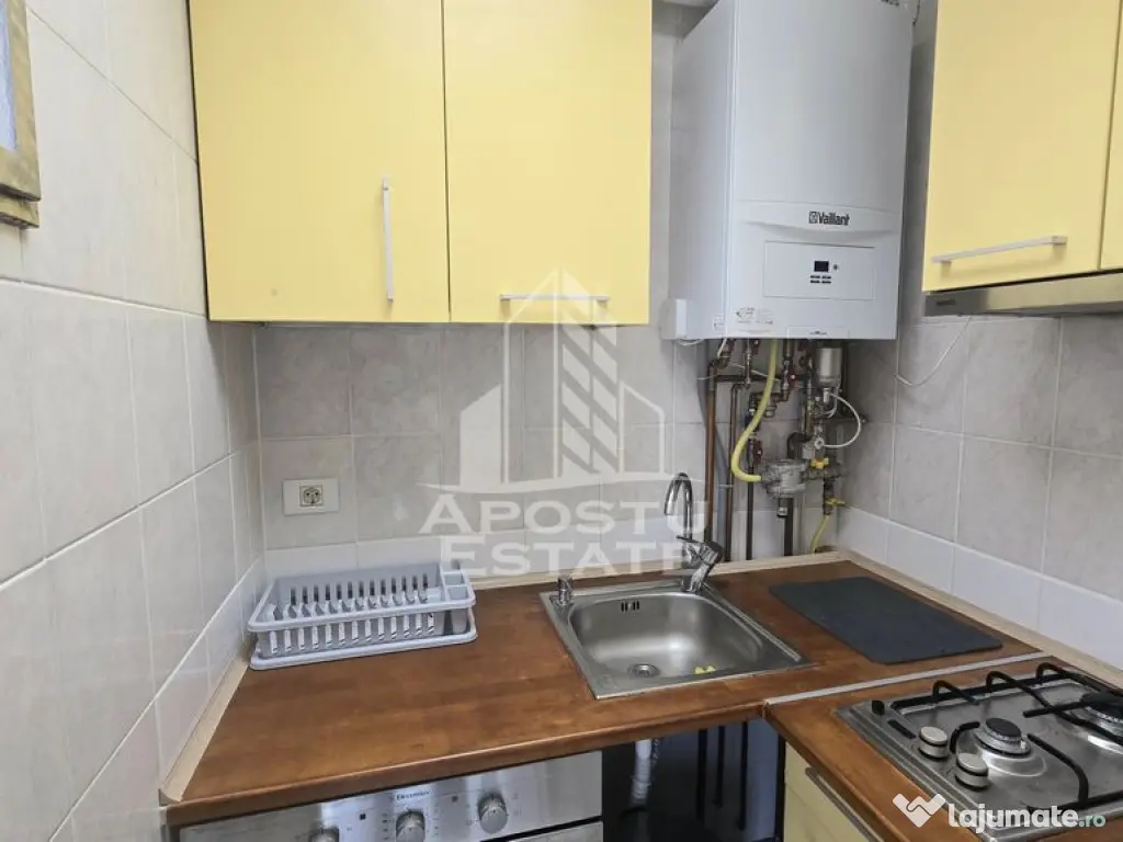 Apartament decomandat cu 1 camera, centrala proprie, Buco... 