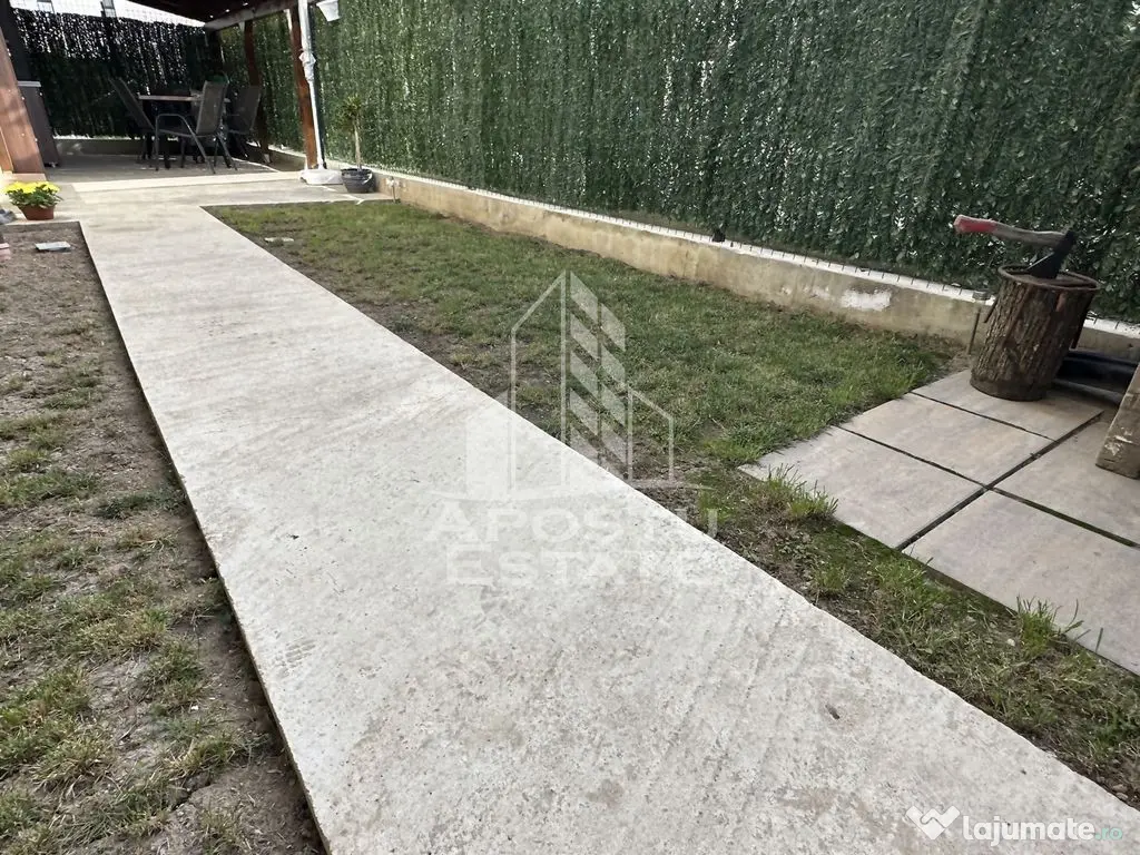 Apartament cu 2 camere mobilat si utilat cu gradina propr... 