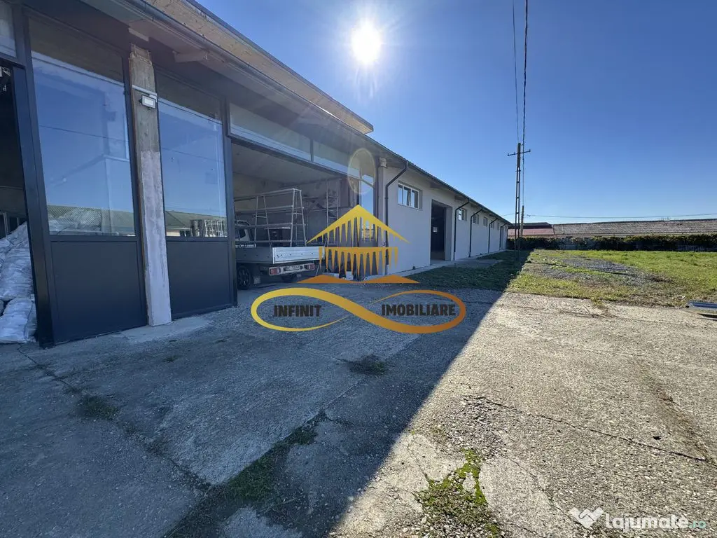 Hala spatiu industrial birouri cazare in Bacau Buhoci