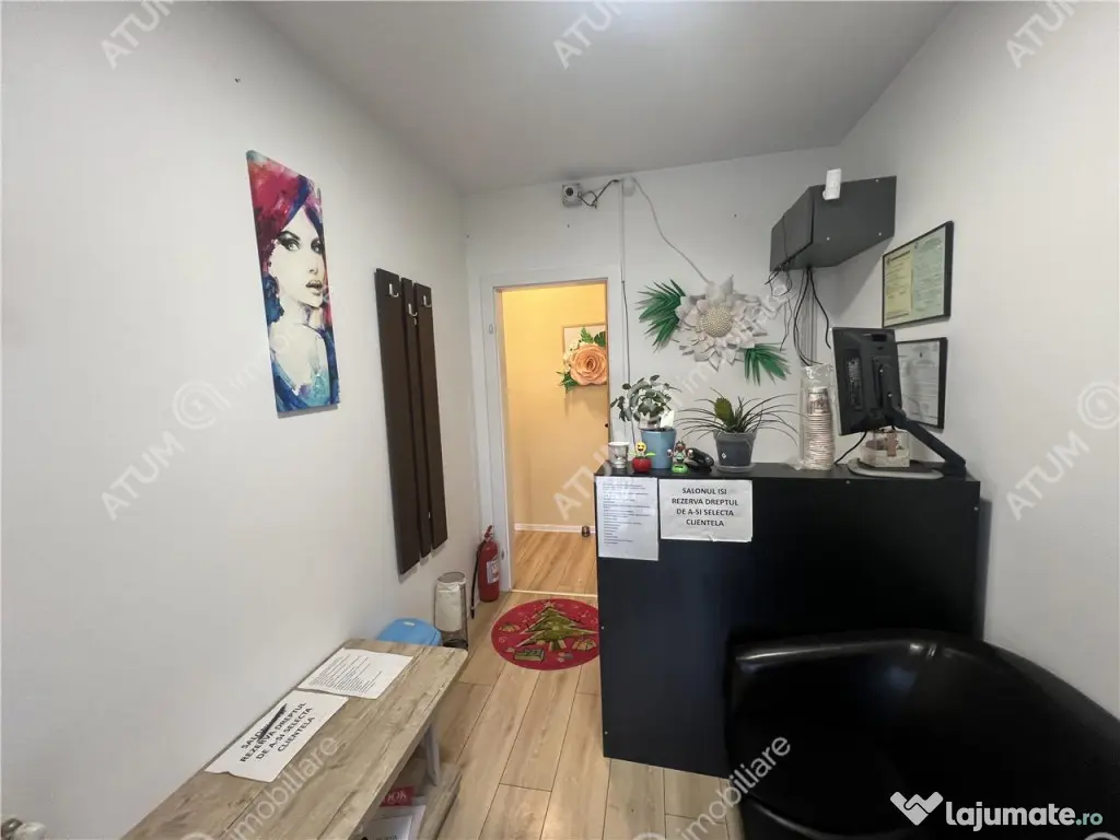 Spatiu comercial de 2 camere cu 2 bai 3 locuri de parcare zo 