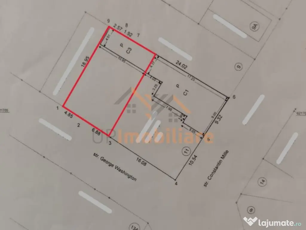 TEREN INTRAVILAN 224MP | ZONA IOSIA | ORADEA 