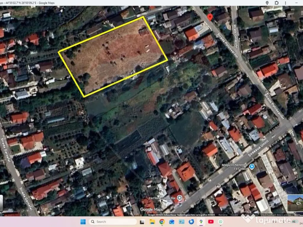 Teren Intravilan 6,122mp Corbeanca / Tamasi