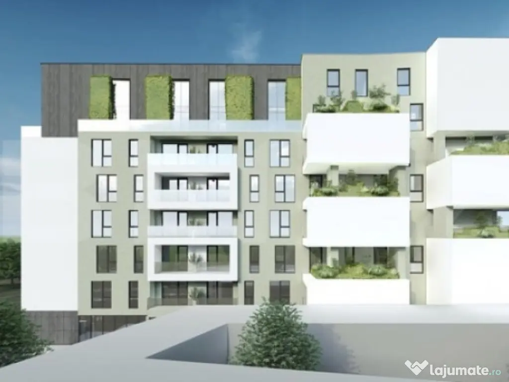 Apartament 3 camere, 71 mp, Terasa 17 mp, Imobil Nou, Semice