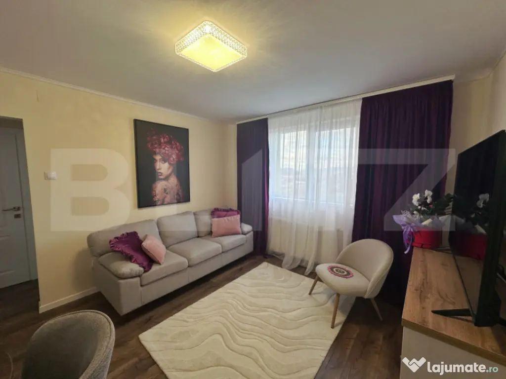 Apartament modern de 3 camere, complet renovat, zona Standar