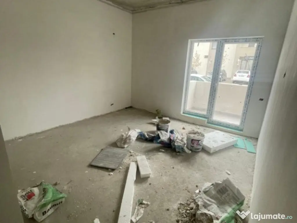 Apartament 2 camere 53 mp + curte 26 mp, toate utilitatile