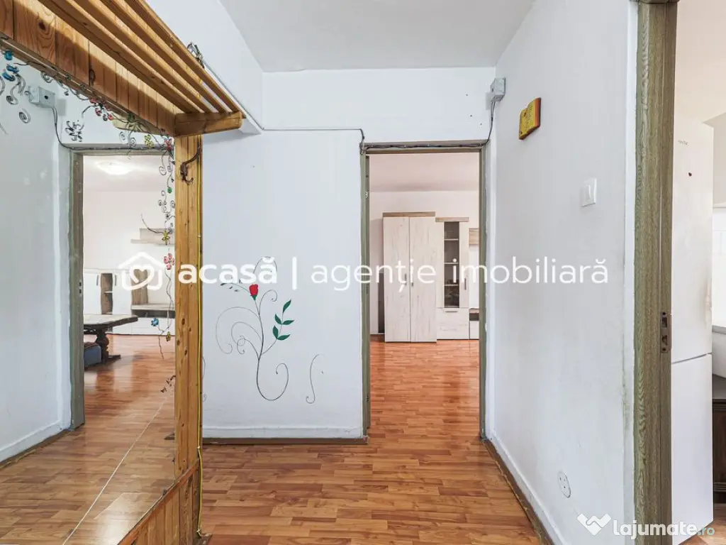 Apartament cu 3 camere, Aradul Nou - complet mobilat 