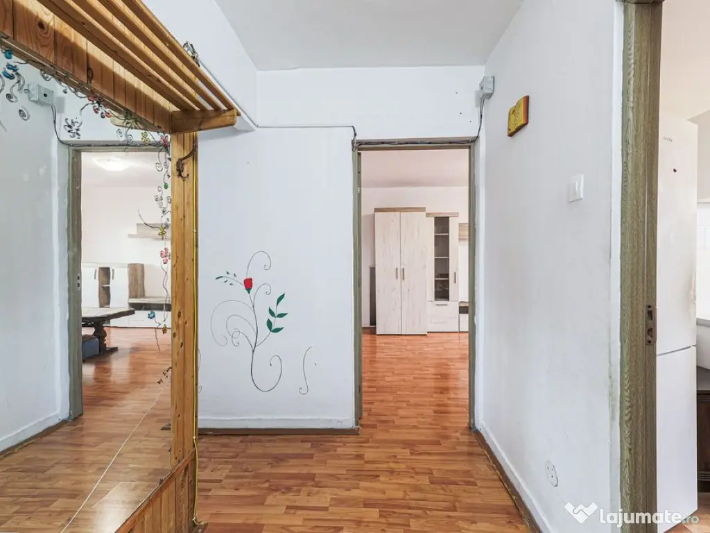 Apartament cu 3 camere, Aradul Nou - complet mobilat 