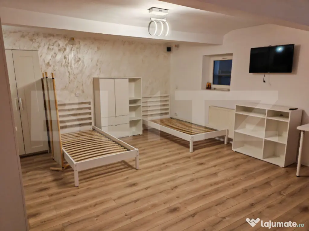 Apartament cu 1 camera, 32.5 mp, zona semi-centrala