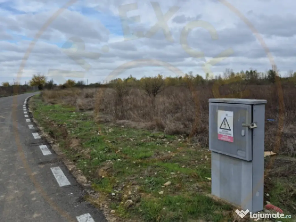 Terenuri de construcție in Domnești cu toate utilitățile 