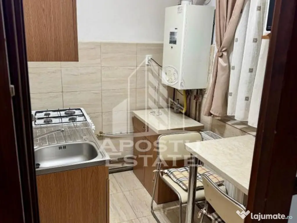 Apartament cu 1 camera, centrala proprie, zona Girocului