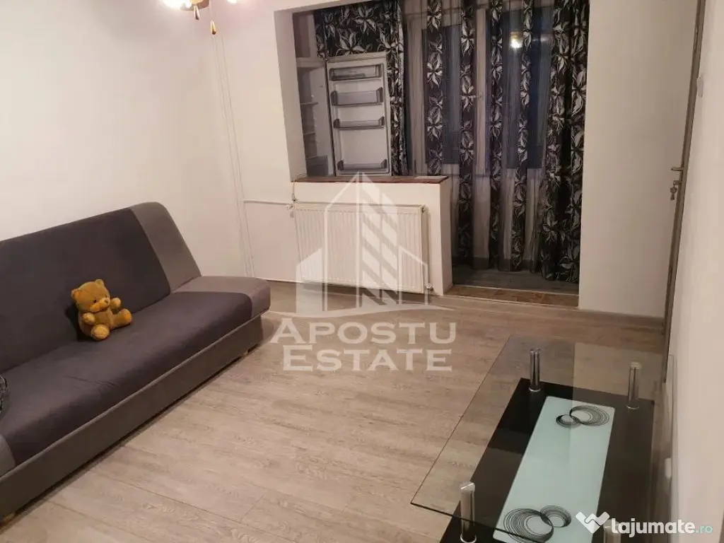 Apartament cu o camera, zona Lipovei 