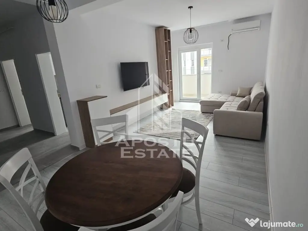 Apartament 2 camere, decomandat, loc de parcare, Giroc 