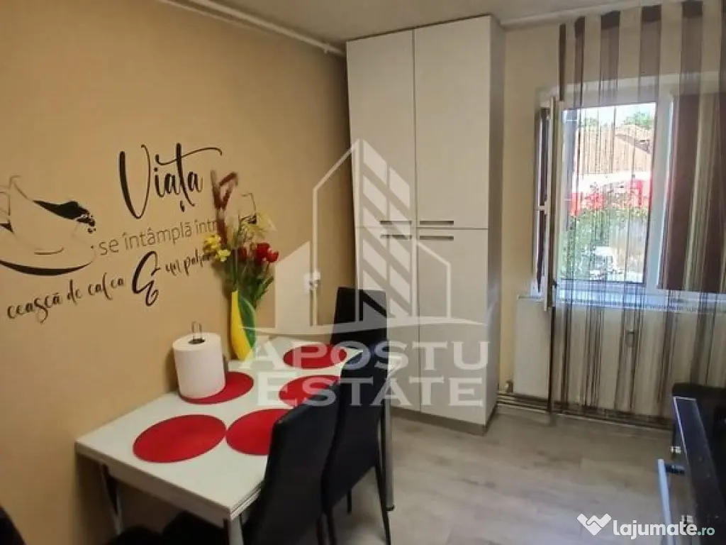 Apartament , centrala proprie , renovat , Zona Lunei 