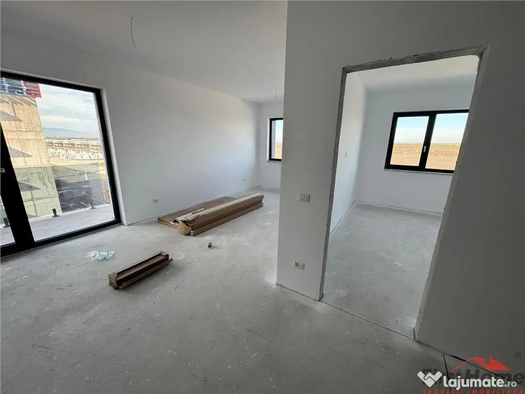 Apartament 2 camere tip studio 55mp utili de in Ozone City 