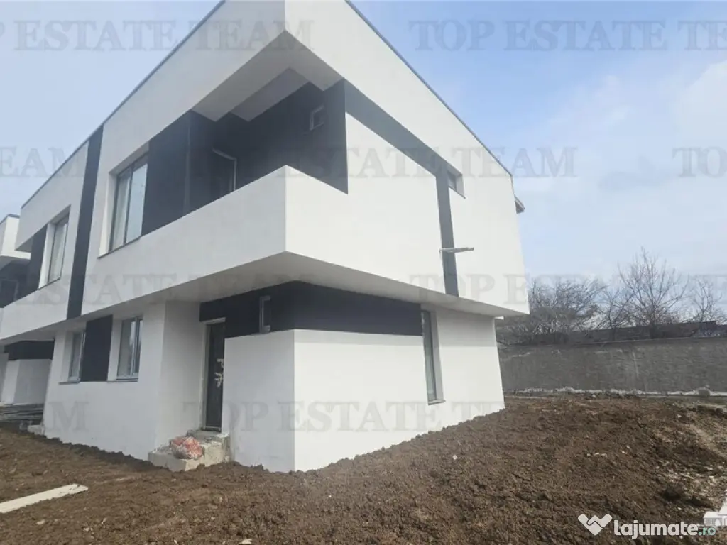 Duplex modern 4 camere in centru Chiajna