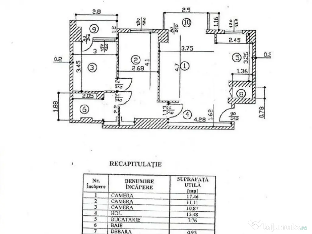 Apartament 3 camere Alexandru Obregia 