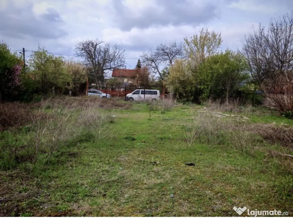 Straulesti, teren in suparafata de 2100mp, cu dubla desch... 