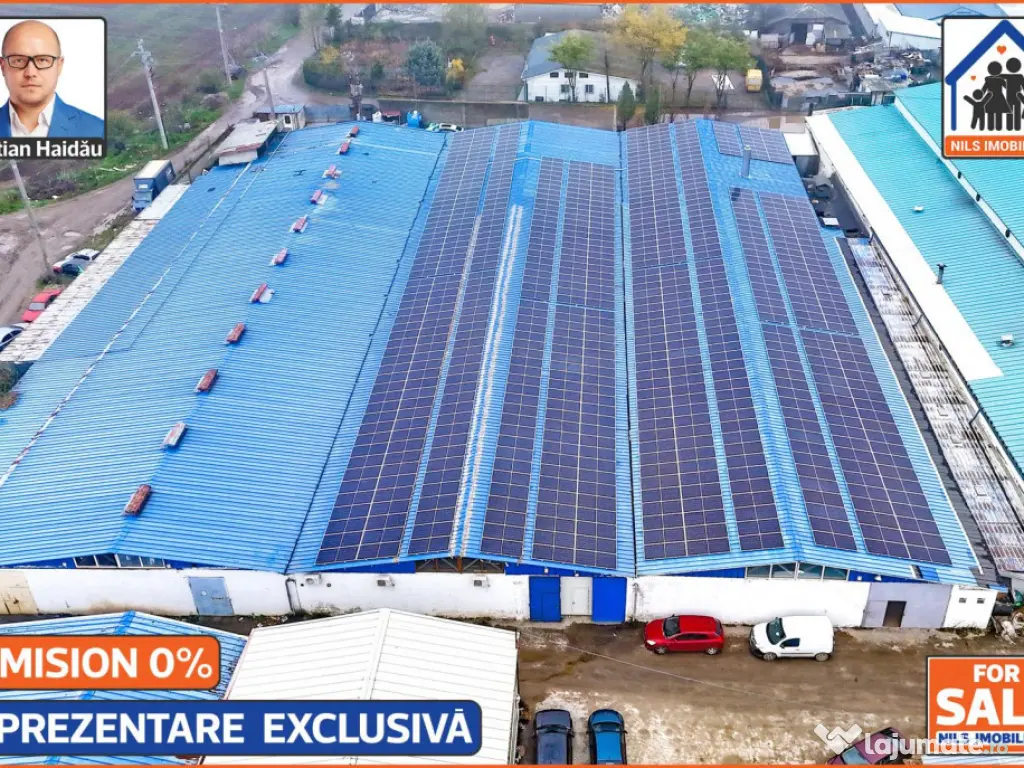 Hala de 1117 mp de vanzare in Popesti Leordeni - Ilfov 
