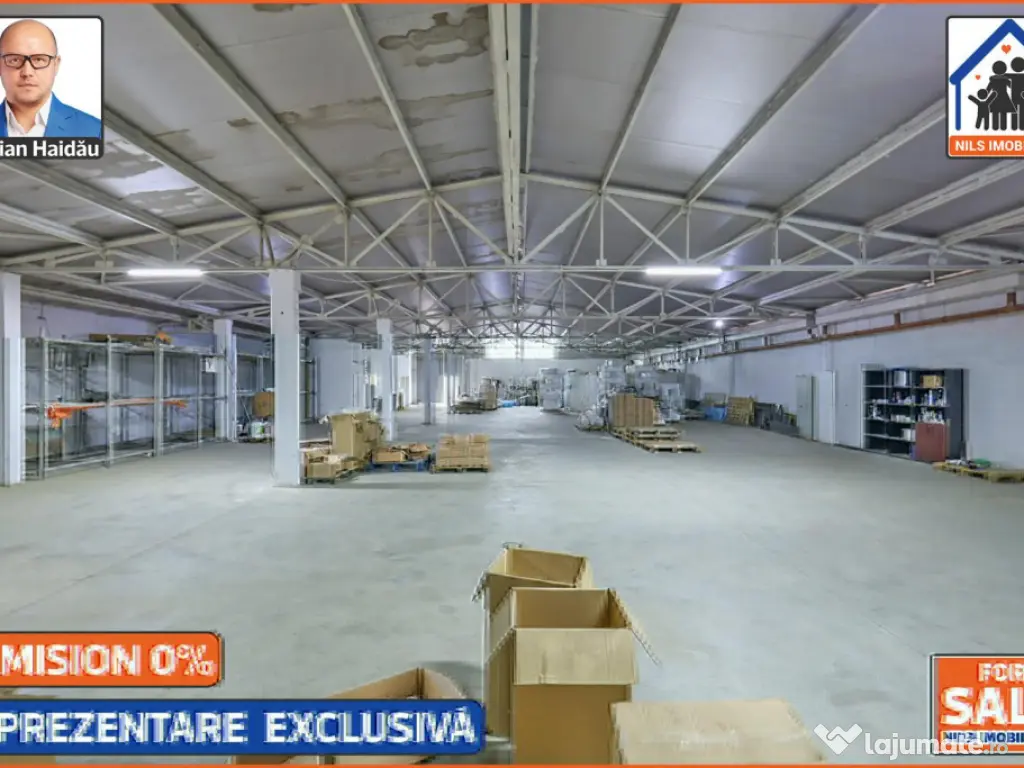 Hala de 1117 mp de vanzare in Popesti Leordeni - Ilfov 
