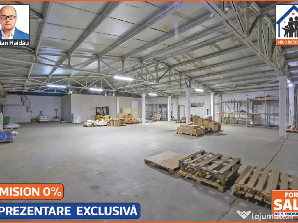 Hala de 1117 mp de vanzare in Popesti Leordeni - Ilfov 