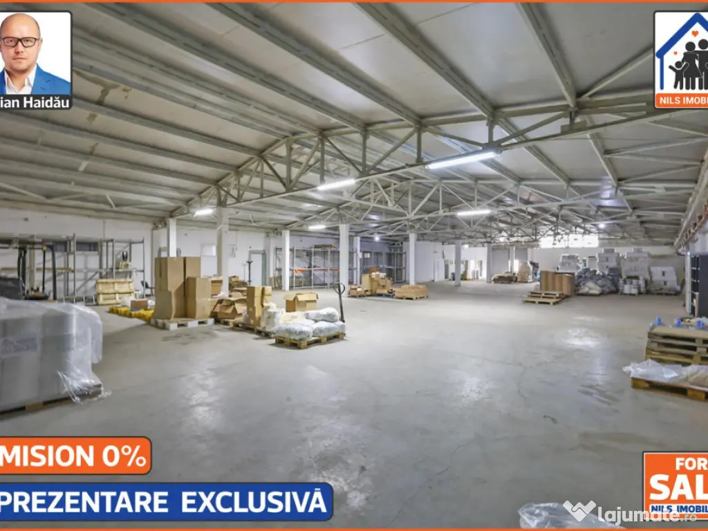 Hala de 1117 mp de vanzare in Popesti Leordeni - Ilfov 