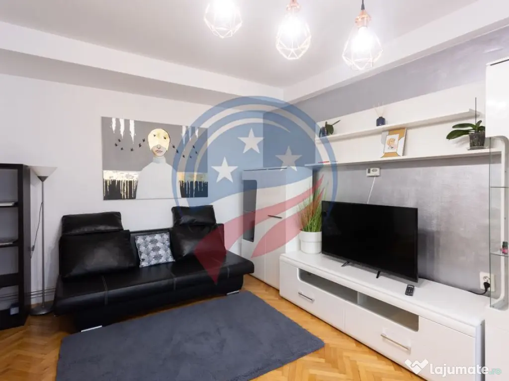 Apartament cu 2 camere ultracentral de inchiriat 