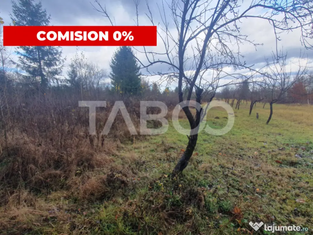 Teren extravilan 1000 mp Statiunea Climaterica Sambata de Su