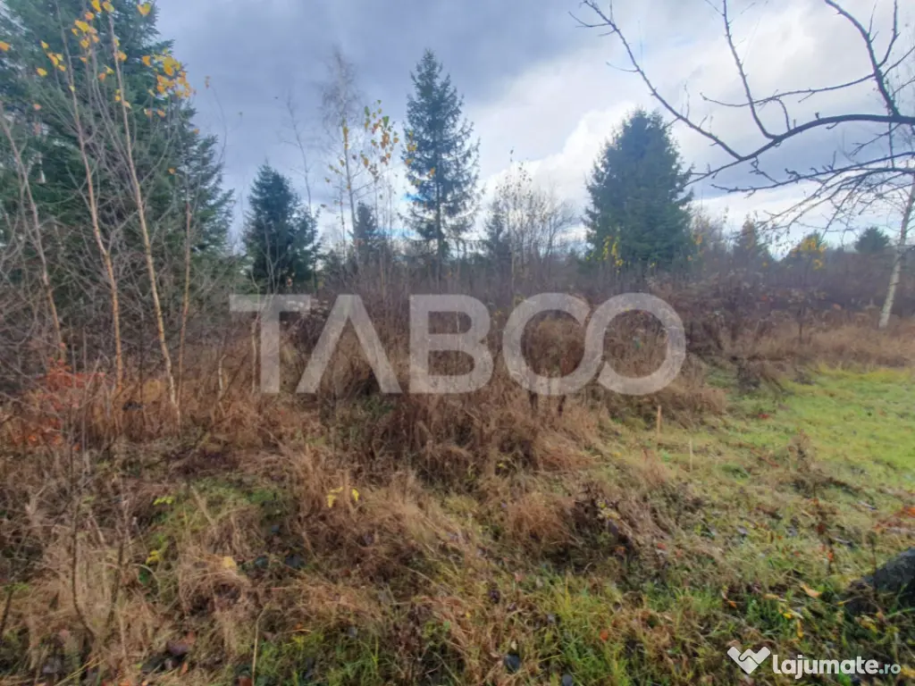 Teren extravilan 1000 mp Statiunea Climaterica Sambata de Su