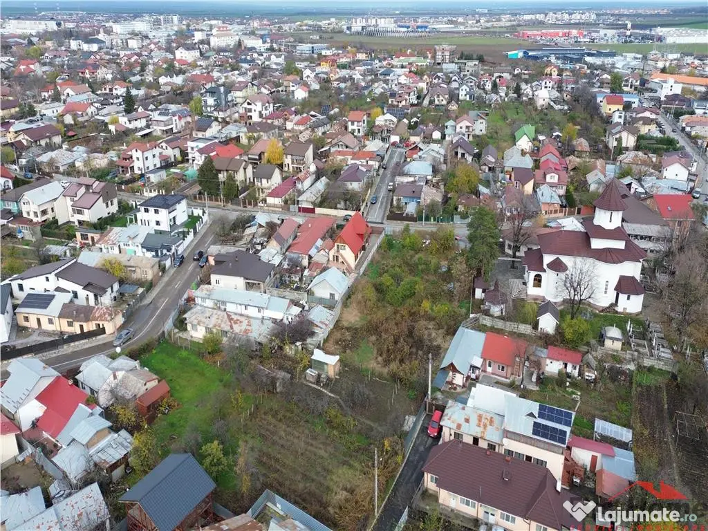 Teren 1.616 mp, D=28 ml, central zona case, autorizatie 3 cl 