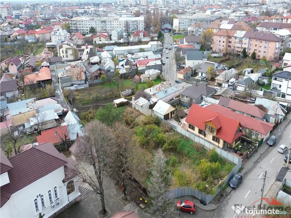 Teren 1.616 mp, D=28 ml, central zona case, autorizatie 3 cl 