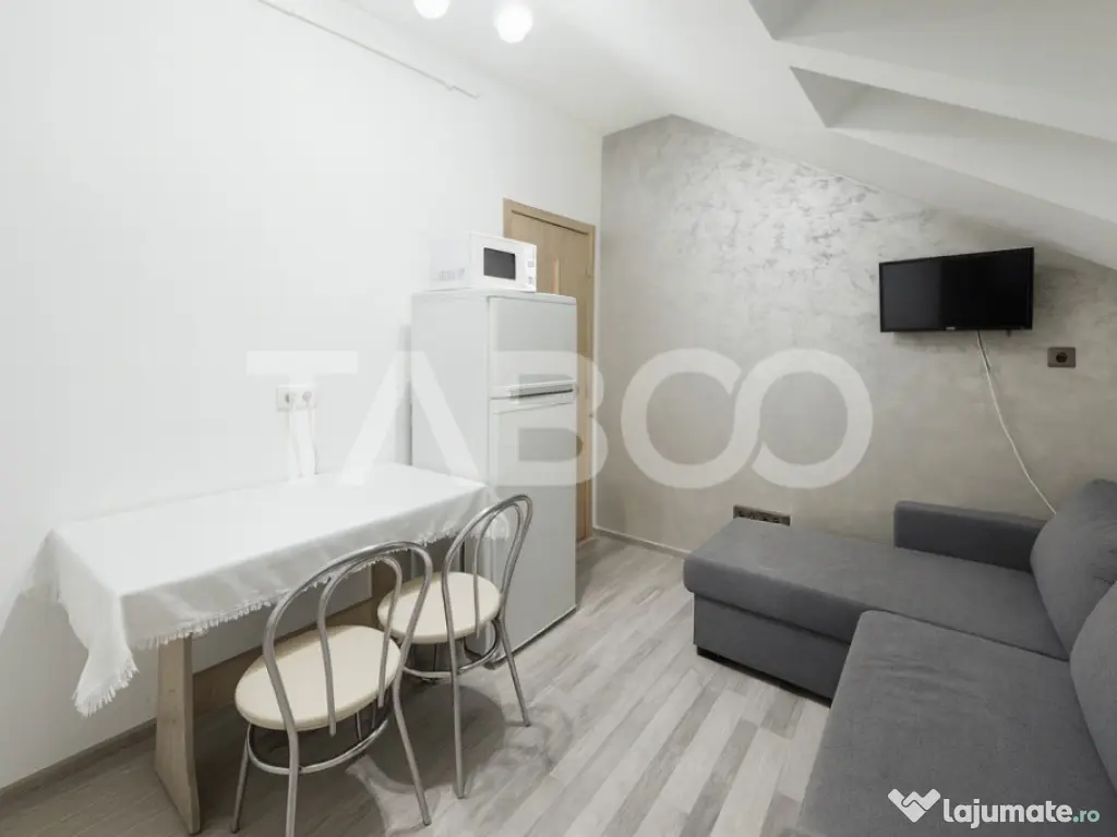 Garsoniera decomandata de vanzare balcon parcare Alma Turnis