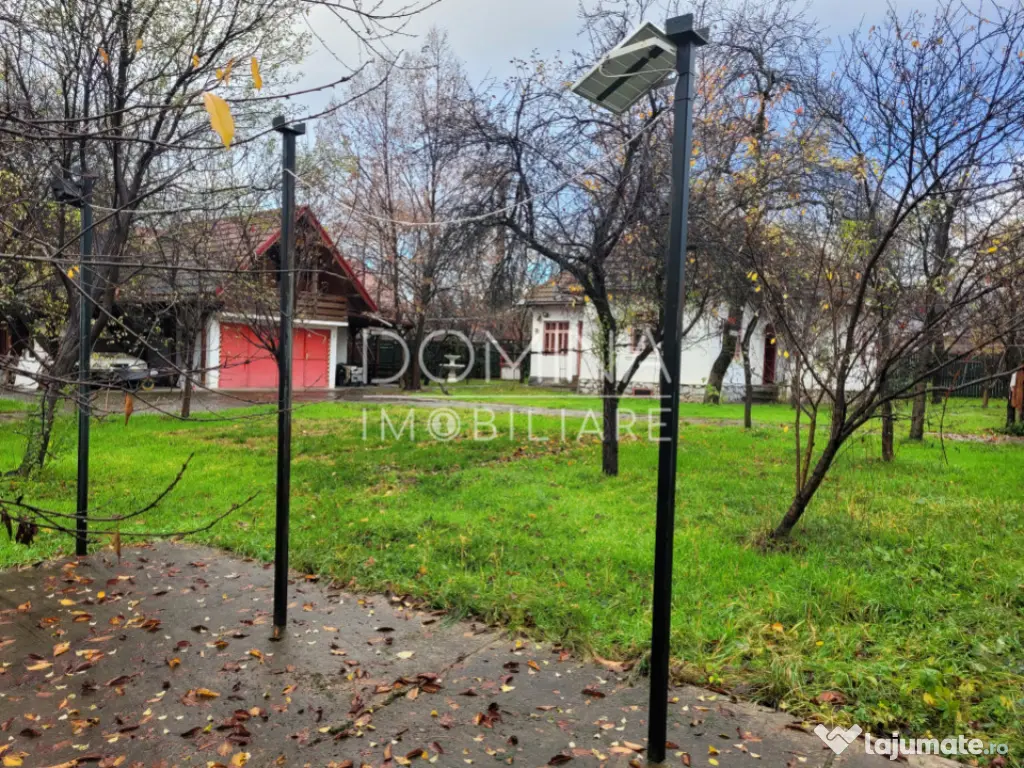 Casă tradițională, în centrul satului Polovragi