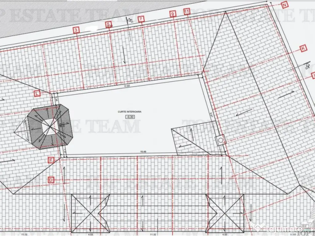 Cladire de in Centrul Vechi, cu proiect pentru hotel - 61 C