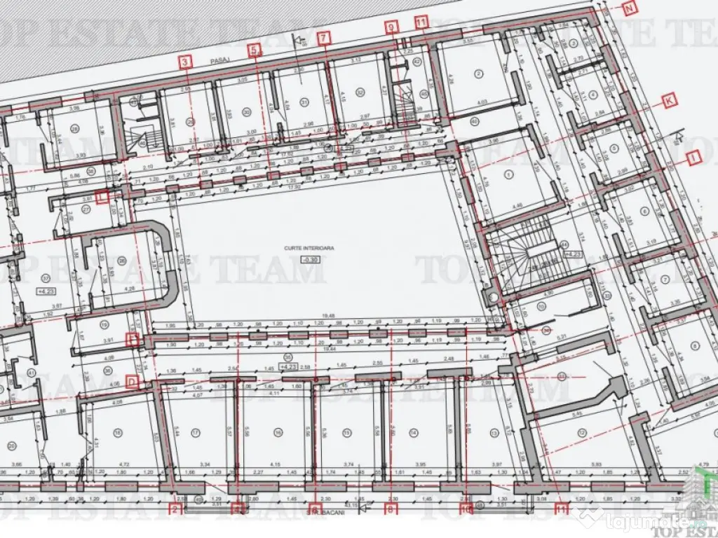 Cladire de in Centrul Vechi, cu proiect pentru hotel - 61 C