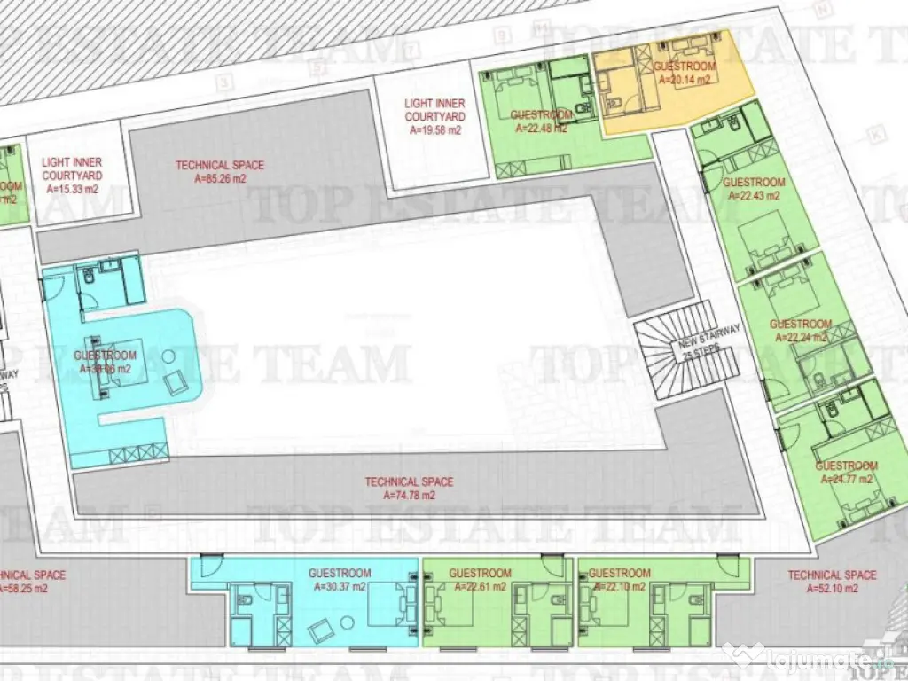 Cladire de in Centrul Vechi, cu proiect pentru hotel - 61 C