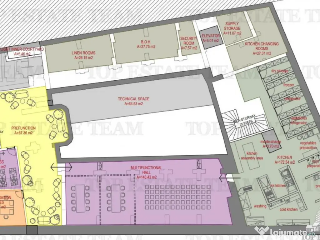 Cladire de in Centrul Vechi, cu proiect pentru hotel - 61 C