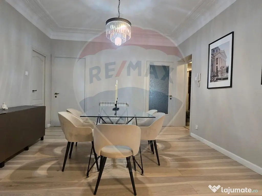 DE INCHIRIAT Apartament 5 camere,-parter, în vila Kiseleff 