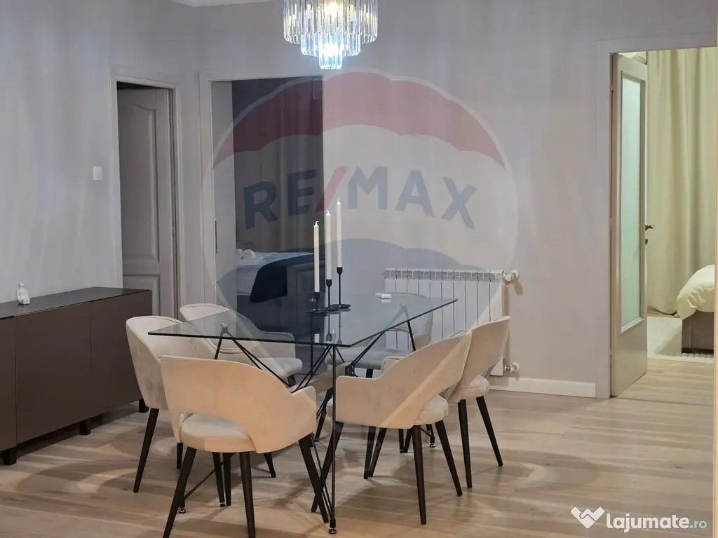 DE INCHIRIAT Apartament 5 camere,-parter, în vila Kiseleff 