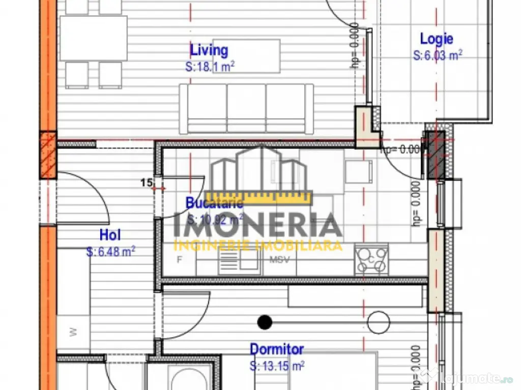 Refugiu urban cu personalitate | Comision 0% | Bloc cochet | 